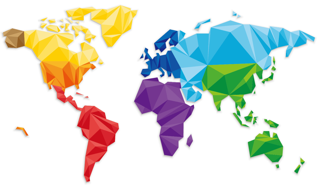 Pasaulio žemėlapis su Žalia korta